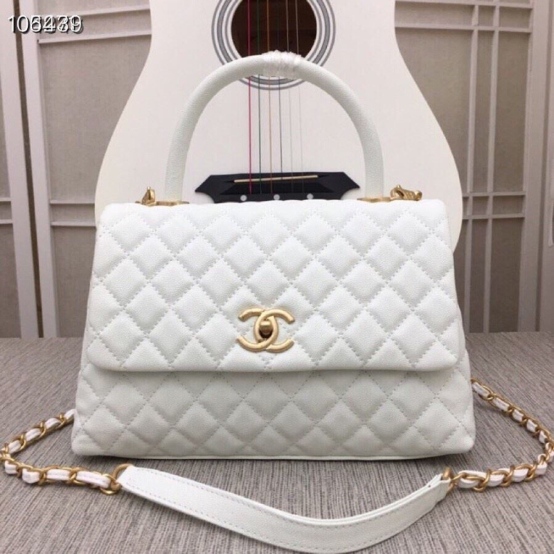Ch**el top handle bags